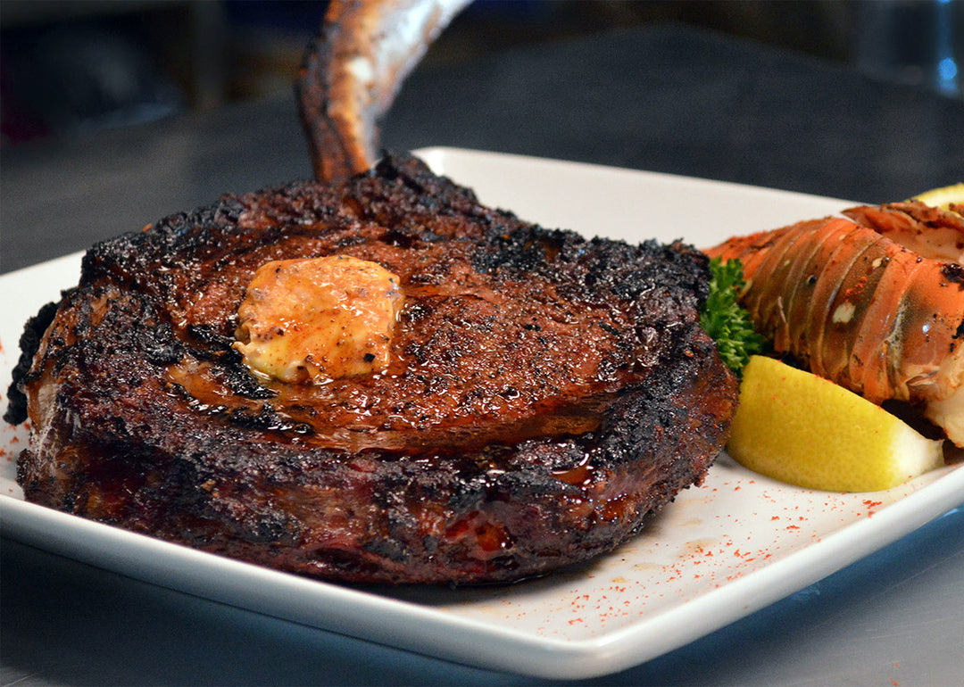 Bold & Beefy Grilled Tomahawk Ribeye