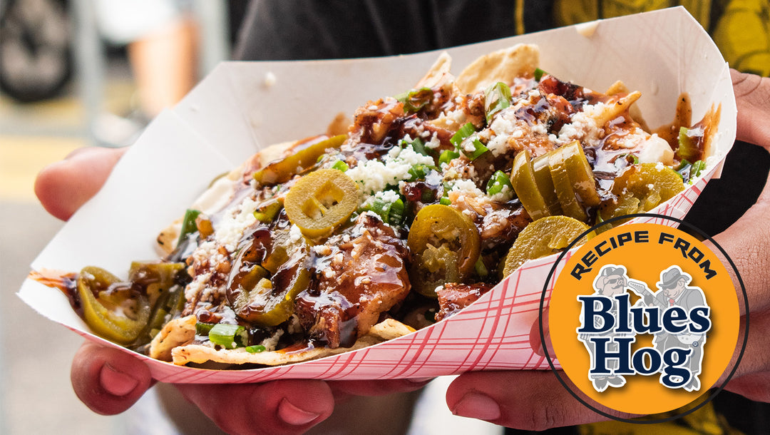 Fully Loaded Pork Belly Nachos