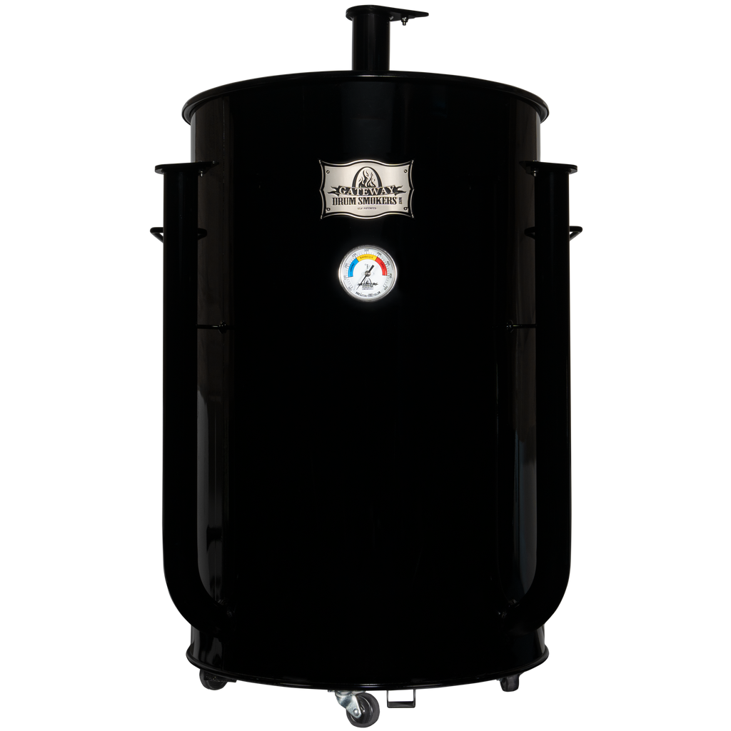 Gateway Drum Smoker® SIZZLE 55G - Gloss Black – Gateway Drum Smokers