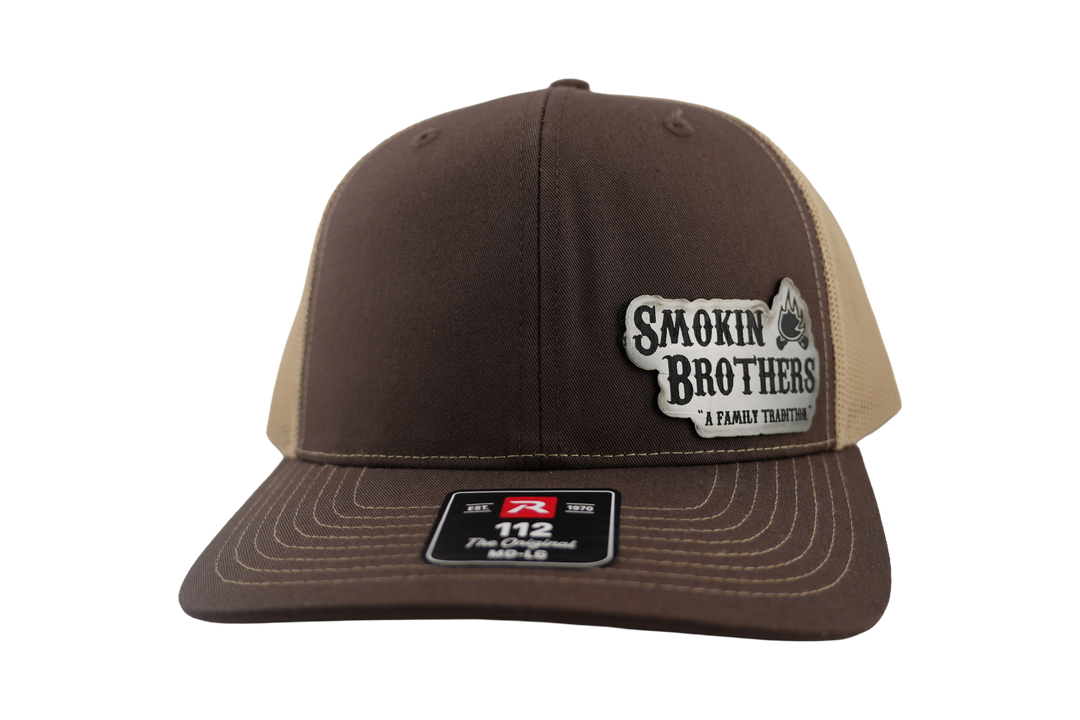 Smokin Brothers Brown & Khaki Trucker Hat