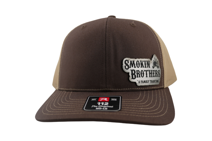 Smokin Brothers Brown & Khaki Trucker Hat
