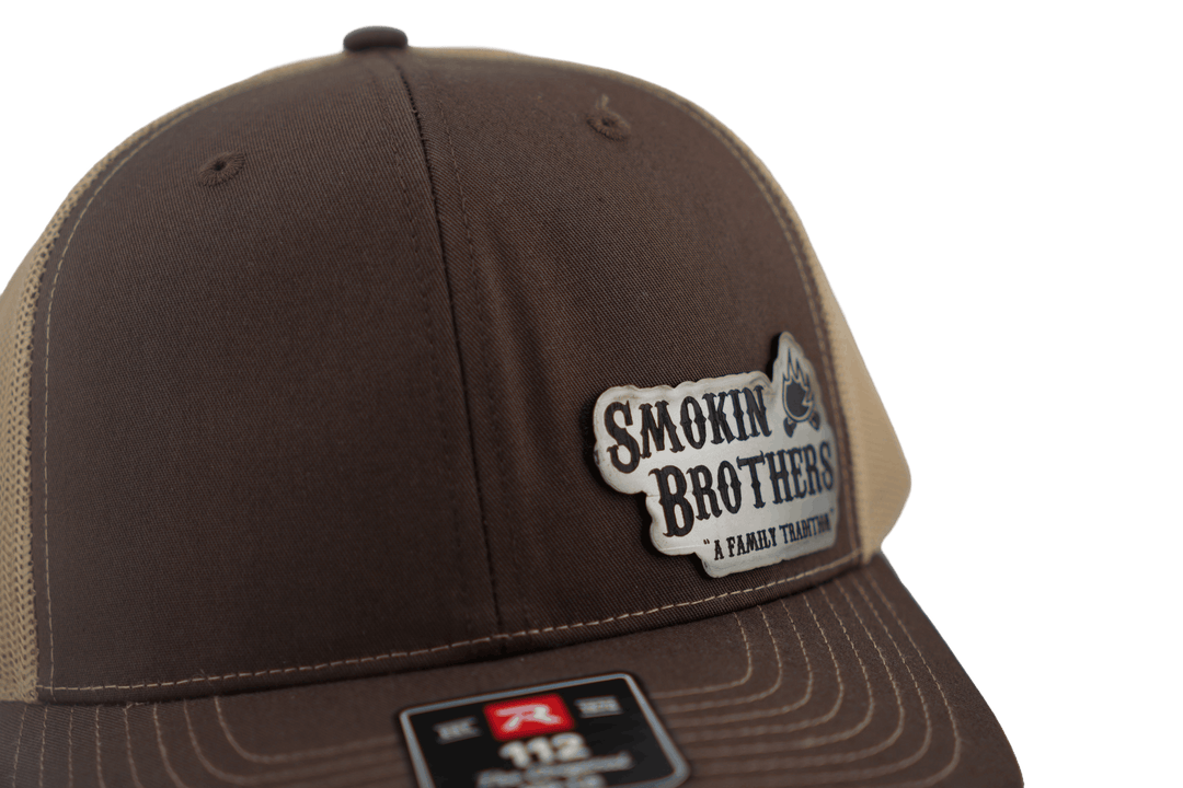 Smokin Brothers Brown & Khaki Trucker Hat