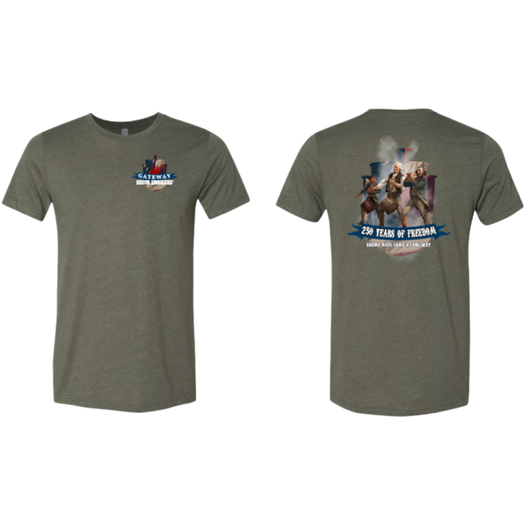 Limited Addition America 250 Drum tshirt