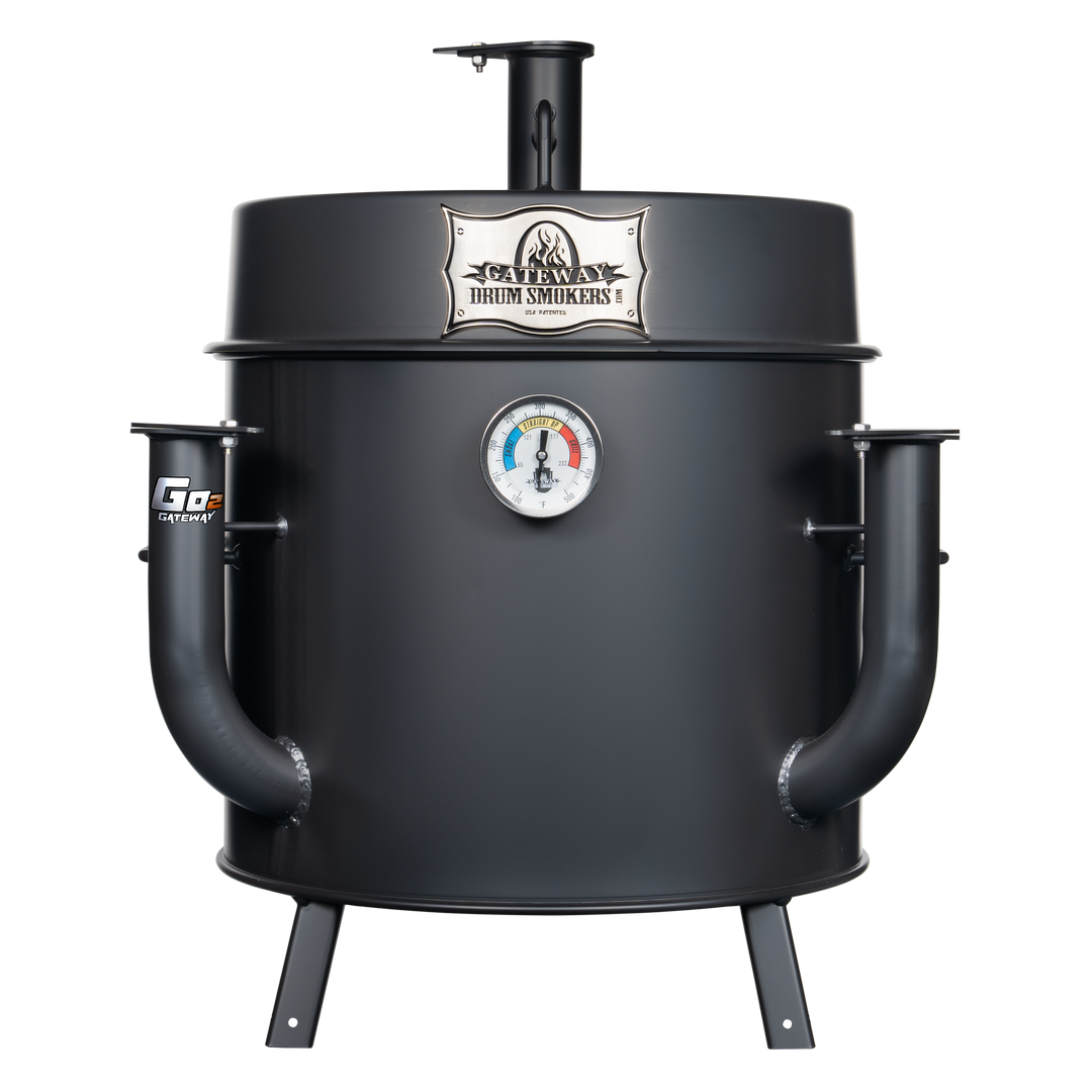 Gateway Drum Smoker® Go2™ Smoker and Grill Matte Black – Gateway