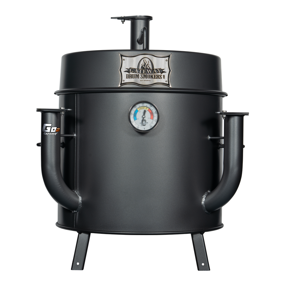 Gateway Drum Smoker® Go2™ Smoker and Grill - Matte Charcoal