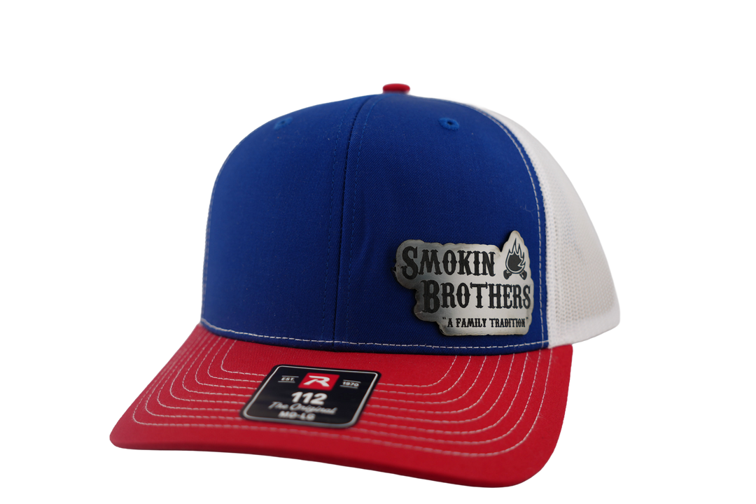 Smokin Brothers Red, White & Blue Trucker Hat