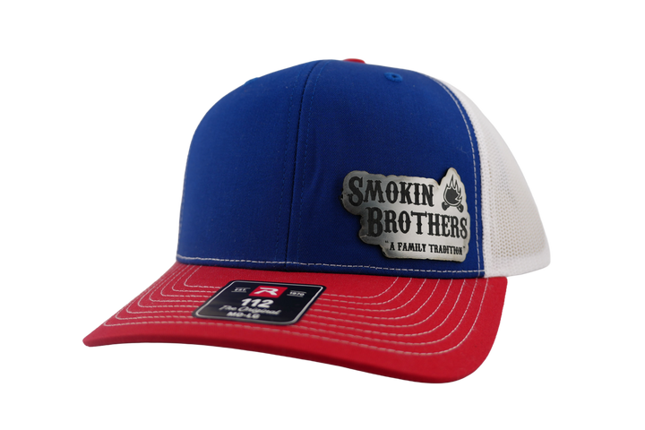 Smokin Brothers Red, White & Blue Trucker Hat