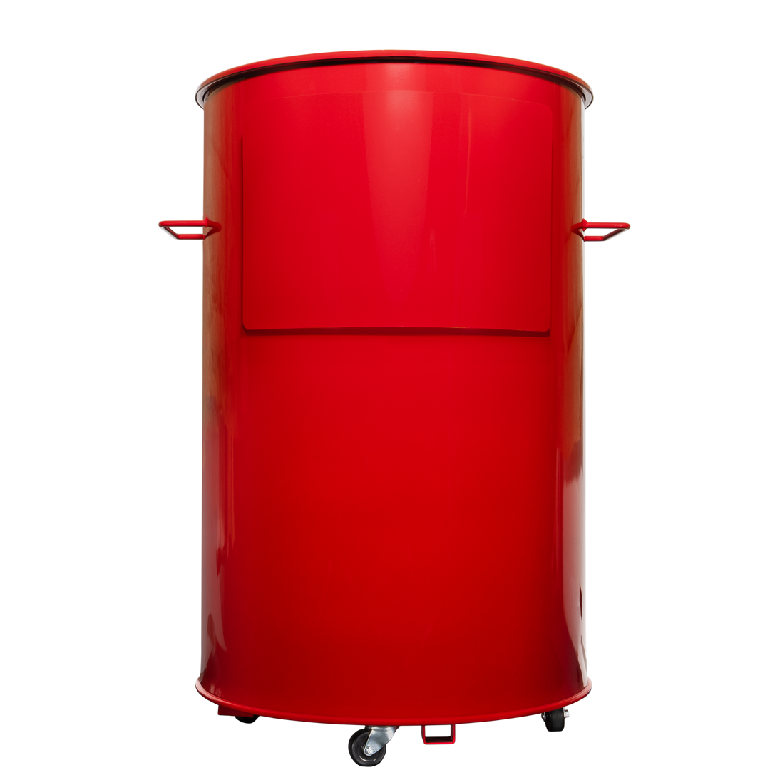 Gateway Drum Smoker SIZZLE 55G Gloss Red Gateway Drum Smokers