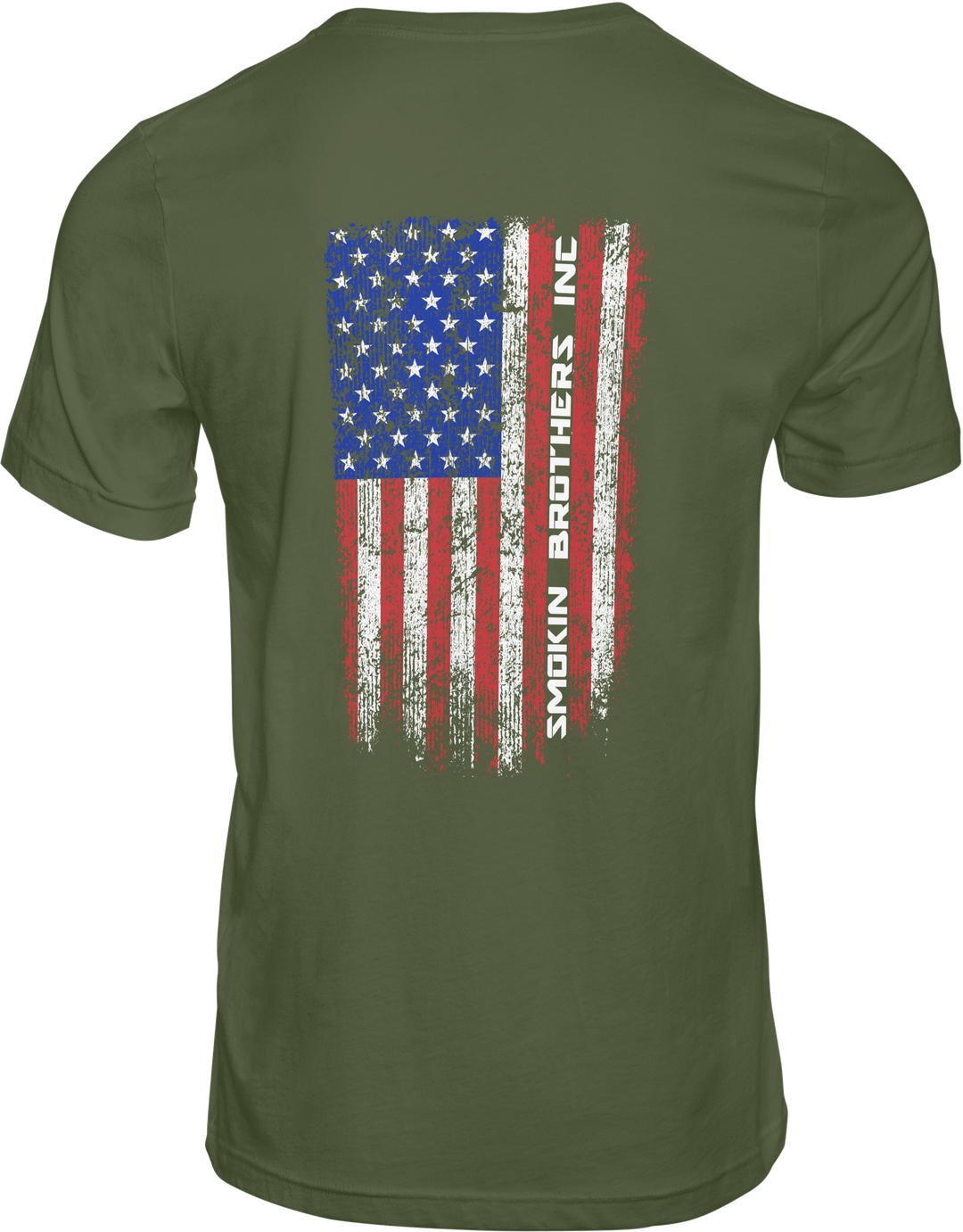 Smokin Brothers American Flag T-Shirt