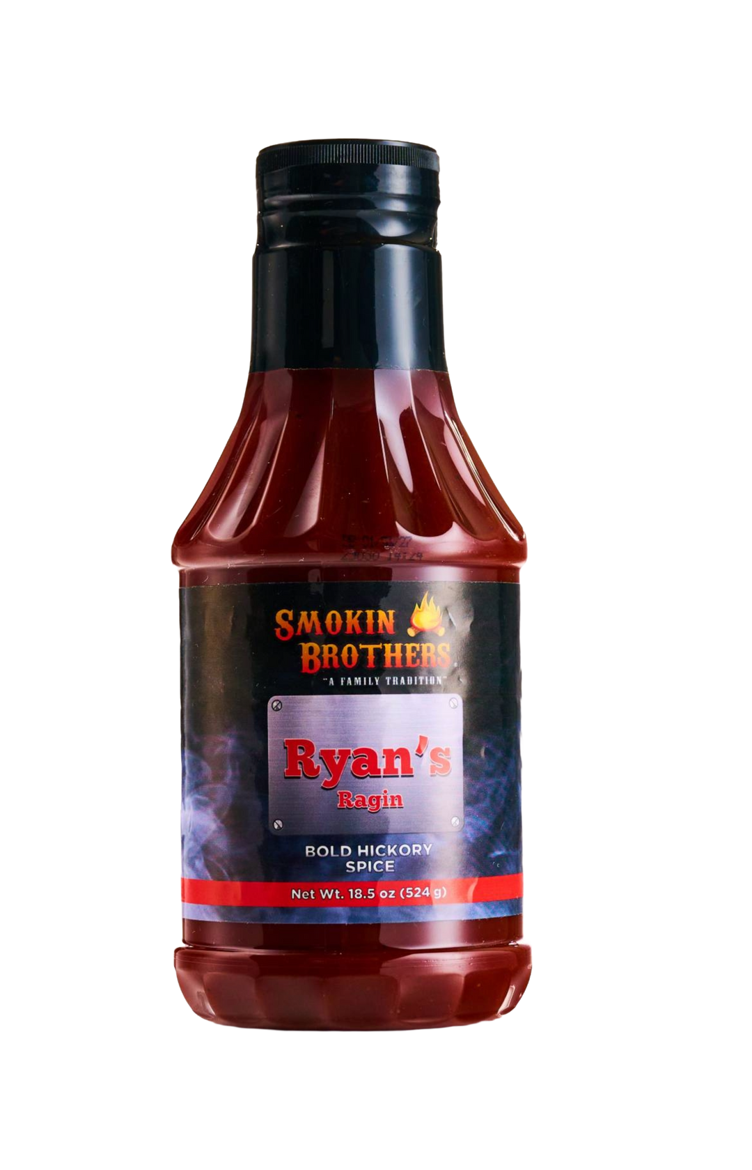 SMOKIN BROTHERS RYAN’S RAGIN BARBEQUE SAUCE (18.5 OZ) - Gateway Drum Smokers