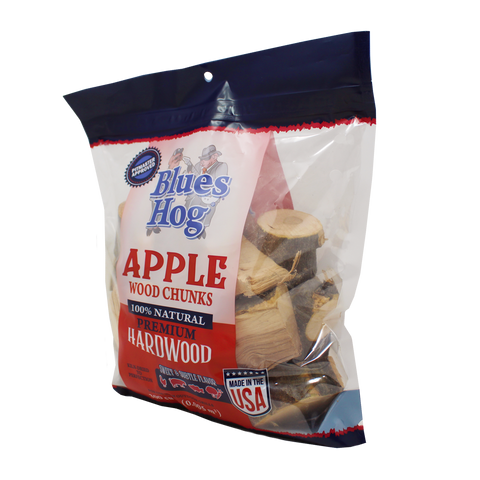 Blues Hog Apple Wood Chunks - 300 cu in. - Gateway Drum Smokers