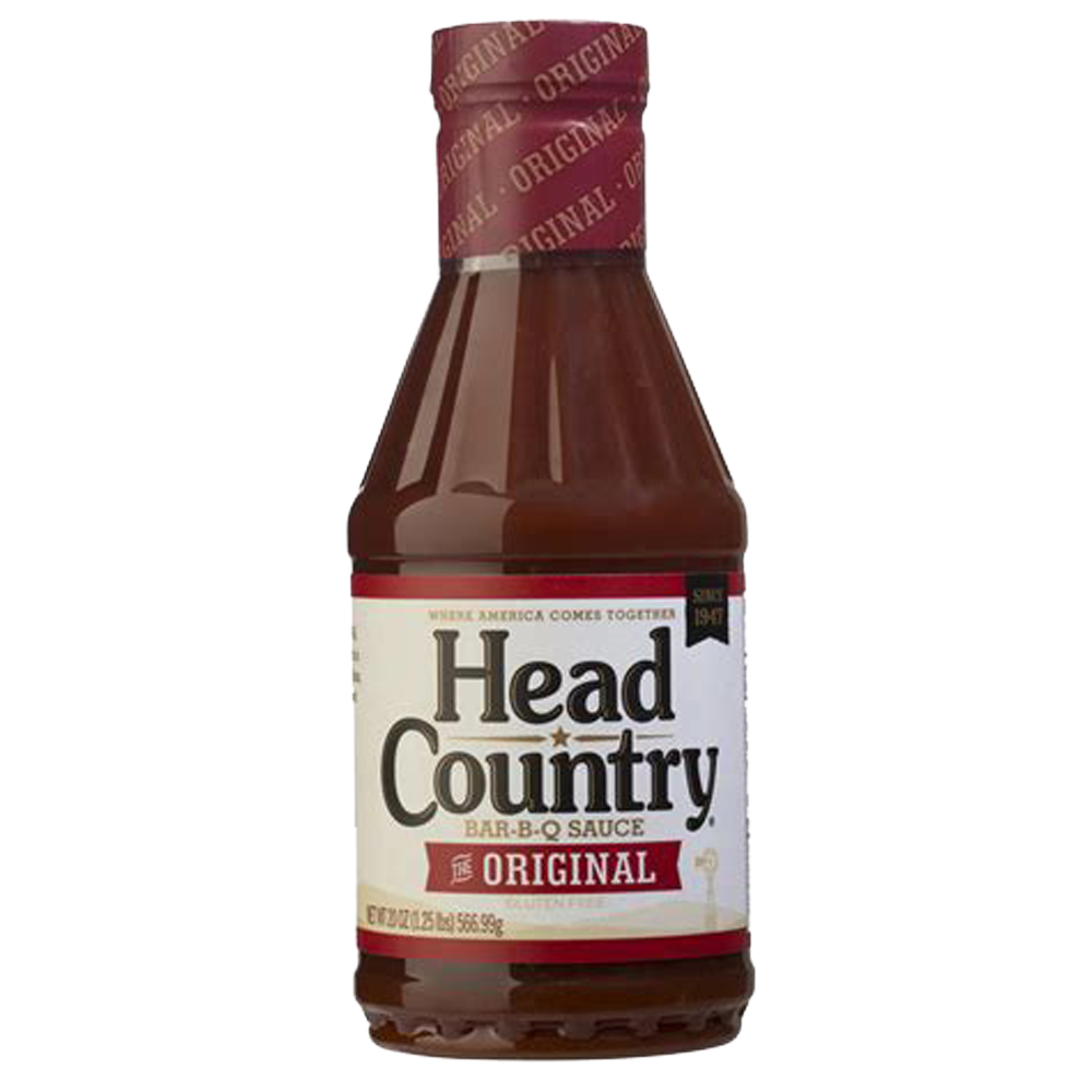 Head Country Original Bar-B-Q Sauce - 20 oz. - Gateway Drum Smokers