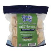 Blues Hog Barkless Hickory Wood Chunks - 300 cu in. - Gateway Drum Smokers