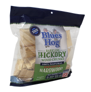 Blues Hog Barkless Hickory Wood Chunks - 300 cu in. - Gateway Drum Smokers