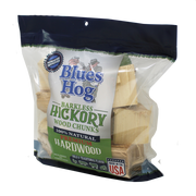 Blues Hog Barkless Hickory Wood Chunks - 300 cu in. - Gateway Drum Smokers