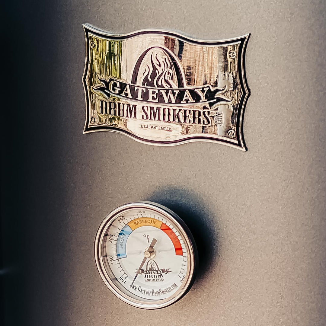 Gateway Drum Smoker Custom Dial Thermometer - Gateway Drum Smokers