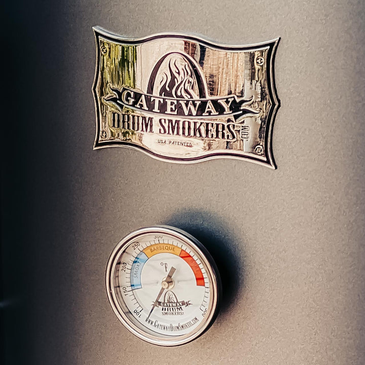 Gateway Drum Smoker Custom Dial Thermometer - Gateway Drum Smokers